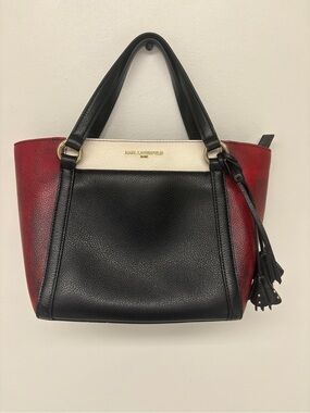 Karl Lagerfeld Paris Iris Satchel Bag